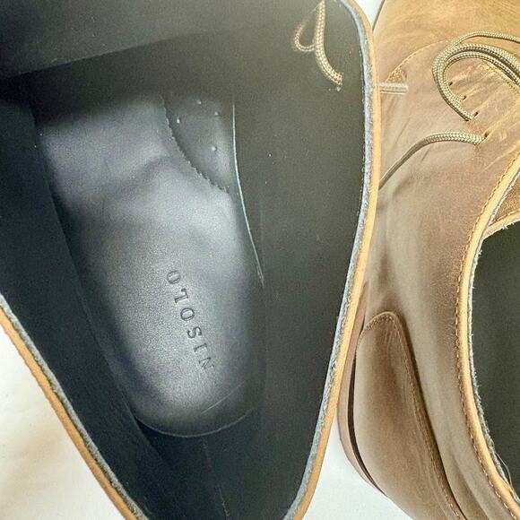 Nisolo Everyday Chukka Brown Leather Boot Men's Size 8.5 - Picture 3 of 14